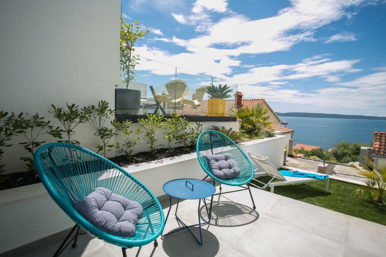 טרוגיר Holiday Home Olive Exclusive - 8 People, Heated Pool, Okrug Gornji, Sea View מראה חיצוני תמונה